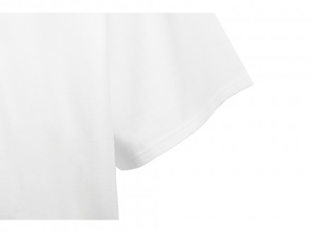 Худи оверсайз с коротким рукавом Warsaw унисекс, белый