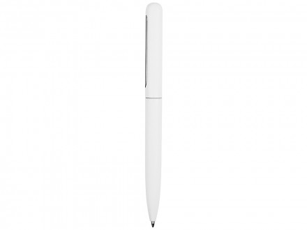 Ручка металлическая шариковая Skate с матовым покрытием, белый