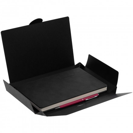 Набор Magnet Chrome с блокнотом, розовый