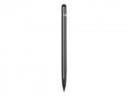 Вечный карандаш Eternal со стилусом и ластиком, серый