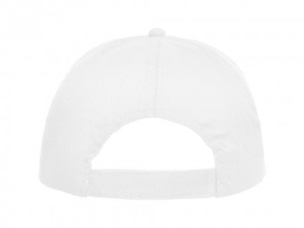 Бейсболка Basica, белый (P)