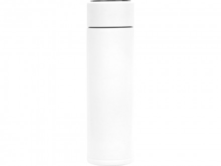 Термос с индикатором температуры Module, тубус, 360 мл, белый