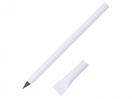 Вечный карандаш из переработанной бумаги Recycled pencil, белый (Р)