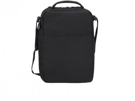 Сумка-планшет TORBER, черный/серый, полиэстер M2, 22 x 9 x 29 см