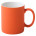 Кружка Promo c покрытием софт-тач, оранжевая
