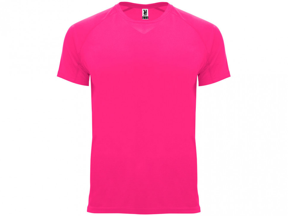 Футболка Bahrain мужская, неоновый розовый