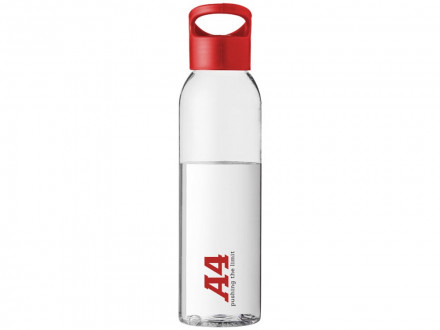 Бутылка Sky, прозрачный/красный