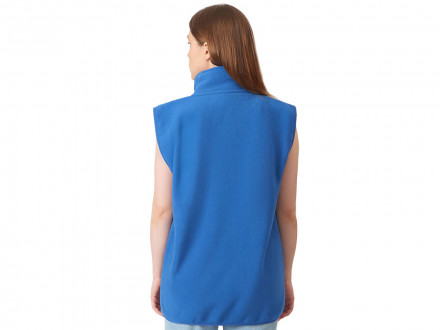 Жилет флисовый Trondheim унисекс, синий классический