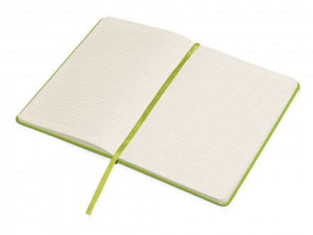 Блокнот А5 Magnet 14,3*21 с магнитным держателем для ручки, зеленое яблоко