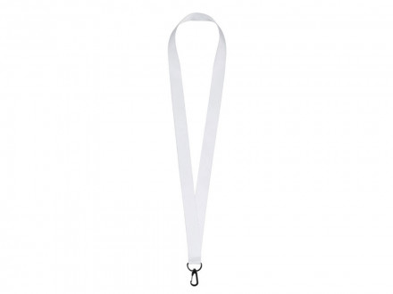 Ланъярд 2 см под сублимацию с трендовым карабином, черный