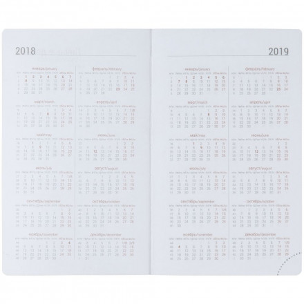 Ежедневник Basis Mini, недатированный, бирюзовый