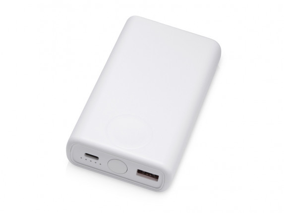 Внешний беспроводной аккумулятор 2-в-1 с функцией зарядки Apple Watch, QC/PD AtomIQ, 10000 мАч, белый