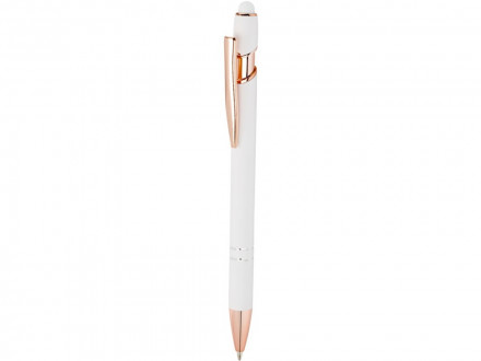 Nanna шариковая ручка с отделкой из розового золота - Белый (черные чернила)