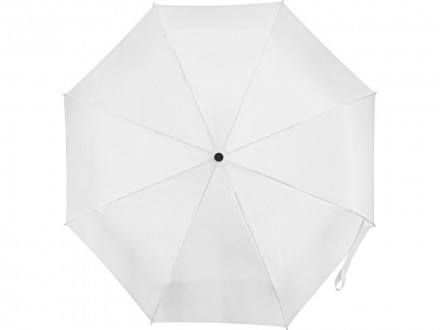 Зонт Alex трехсекционный автоматический 21,5, белый