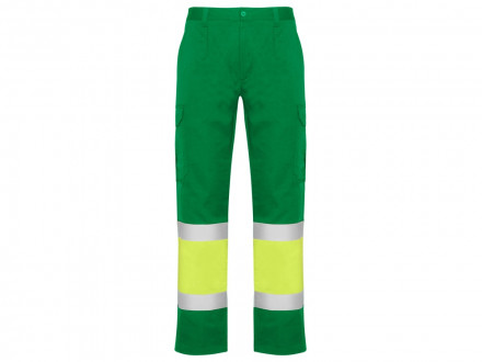 Брюки Naos, садовый зеленый/неоновый желтый