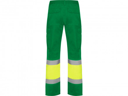 Брюки Naos, садовый зеленый/неоновый желтый