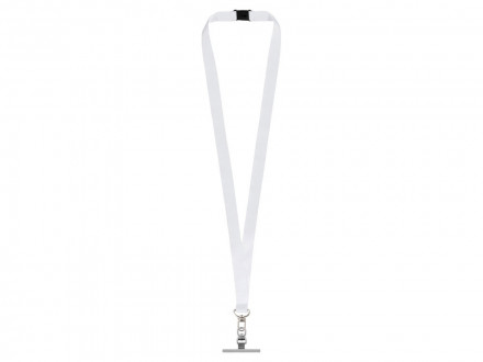 Ланъярд 2,5 см под сублимацию с трендовым карабином, замком обрыва и металлическим держателем для телефона