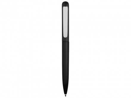 Ручка металлическая шариковая Skate с матовым покрытием, черный