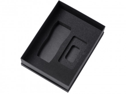 Подарочный набор c вакуумной термокружкой и повербанком С1, оранжевый