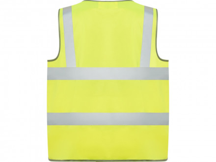 Жилет светоотражающий Polux, неоновый желтый