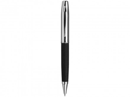 Подарочный набор из шариковой ручки и портмоне, черный