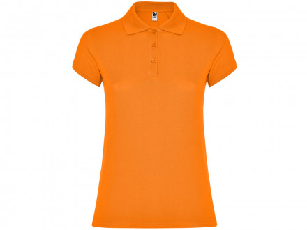 Рубашка поло Star женская, оранжевый