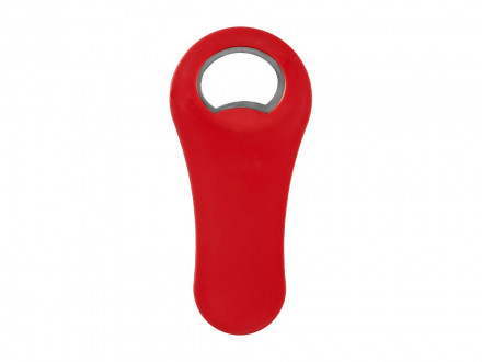 Магнитная открывалка для бутылок Rally, красный