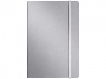 Блокнот классический офисный Juan А5, серебристый