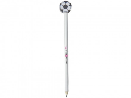 Карандаш Футбольный мяч, белый