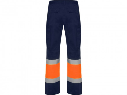 Брюки Naos, нэйви/неоновый оранжевый