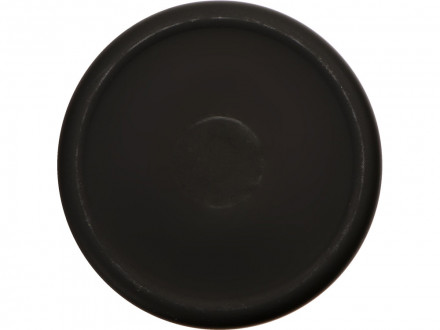 Стеклянная бутылка с бамбуковой крышкой Foggy, 600мл, черный