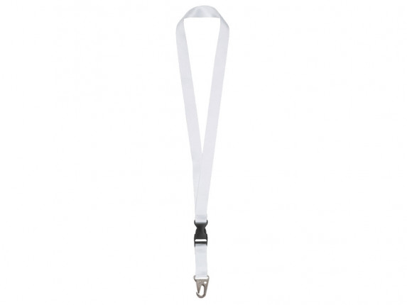 Ланъярд 2,5 см под сублимацию с большим карабином и межуровневым замком