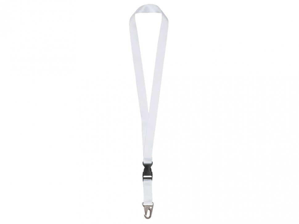 Ланъярд 2,5 см под сублимацию с большим карабином и межуровневым замком