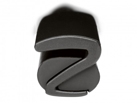 Ручка пластиковая soft-touch шариковая Zorro, черный