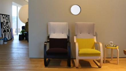 Часы настенные Melancholia Clock, белые