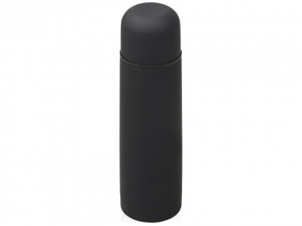 Термос Ямал Soft Touch с чехлом, 500мл, черный