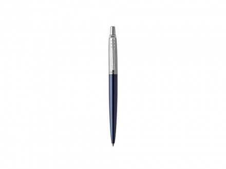 Шариковая ручка Parker Jotter Essential, Royal Blue CT, стержень: M, цвет чернил : blue или black