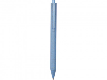 Блокнот B7 Toledo S, синий + ручка шариковая Pianta из пшеничной соломы, синий