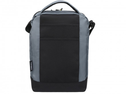 Сумка-планшет TORBER, черный/серый, полиэстер/добби, 22х10х29 см