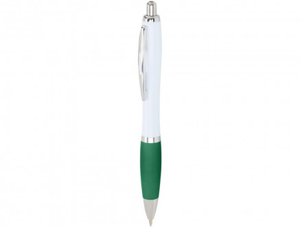 Nash шариковая ручка из переработанной пластмассы - Зеленый (синие чернила)