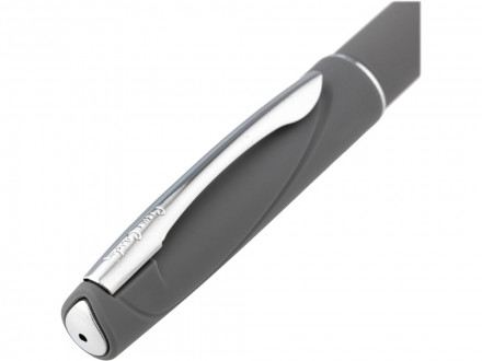 Ручка шариковая Pierre Cardin ACTUEL. Цвет - серый. Упаковка Р-1