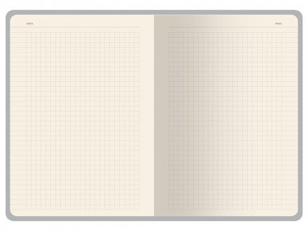 Бизнес-тетрадь А5 Pragmatic Contrast, 40 листов в клетку, красный с темно-серым срезом