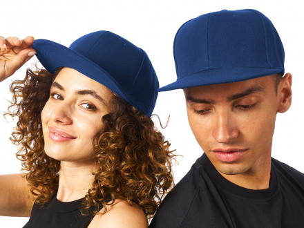 Бейсболка с прямым козырьком Los Angeles, синий