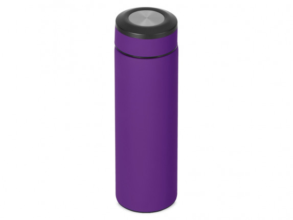 Вакуумный термос Vacuum Flask C1, soft touch, 420мл, фиолетовый