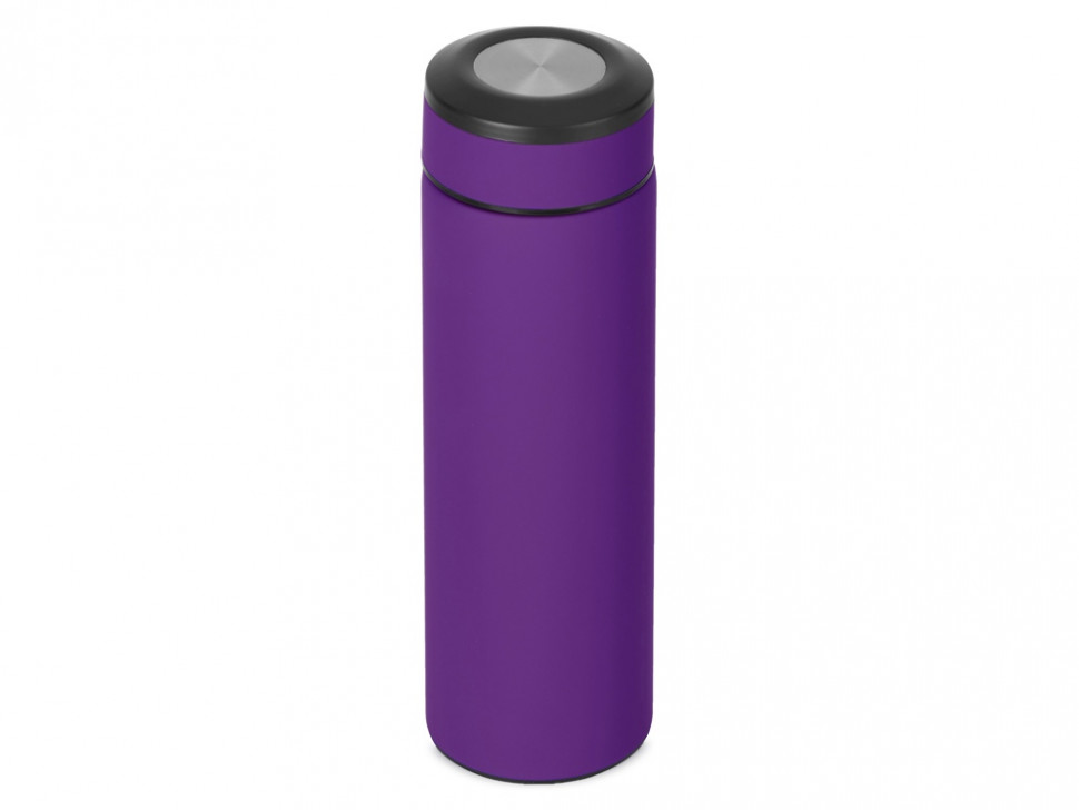 Вакуумный термос Vacuum Flask C1, soft touch, 420мл, фиолетовый