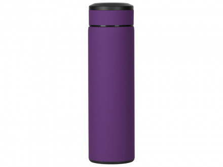 Вакуумный термос Vacuum Flask C1, soft touch, 420мл, фиолетовый