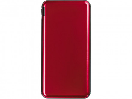 Внешний аккумулятор Forge v.2, металл, 10000mah, красный
