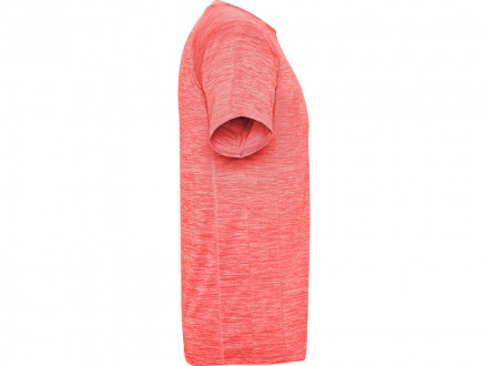 Спортивная футболка Austin мужская, меланжевый неоновый коралловый