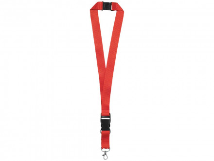 Ланъярд Berra со съемным креплением, красный