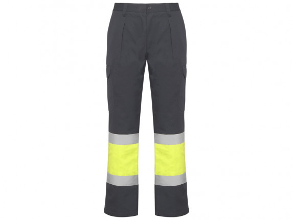 Брюки Soan, свинцовый/неоновый желтый